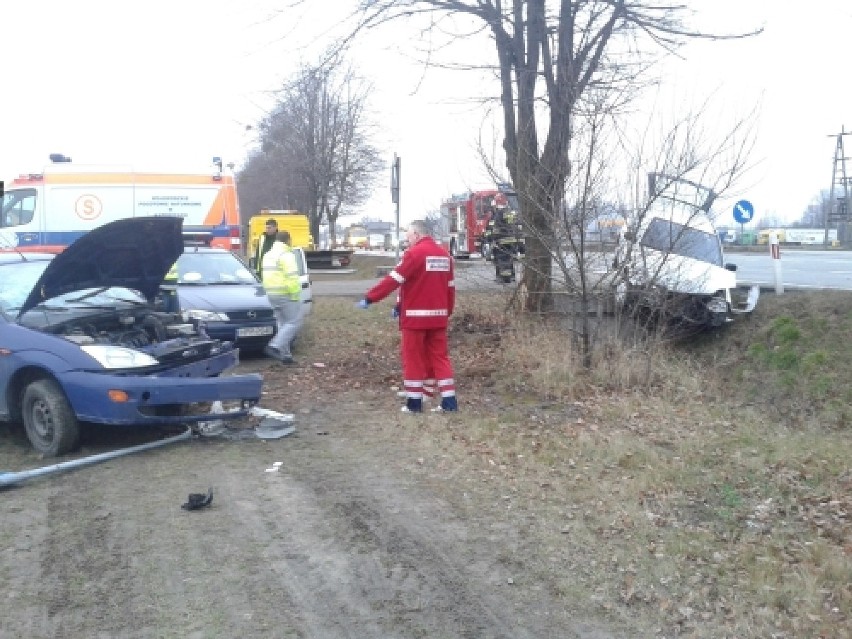 Wypadek na DK 81 w Pawłowicach-Warszowicach