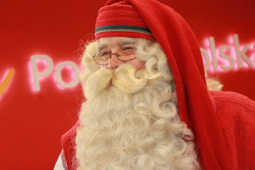 Święty Mikołaj z Laponii odwiedził... pocztę na pl. Szembeka...
