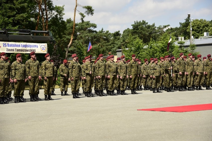 Nowy dowódca 25. Batalionu Logistycznego Ziemi Tomaszowskiej [ZDJĘCIA]