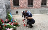 W Oświęcimiu uczcili pamięć bohaterów, żołnierzy, nauczycieli i ofiar obozu Auschwitz. Zdjęcia