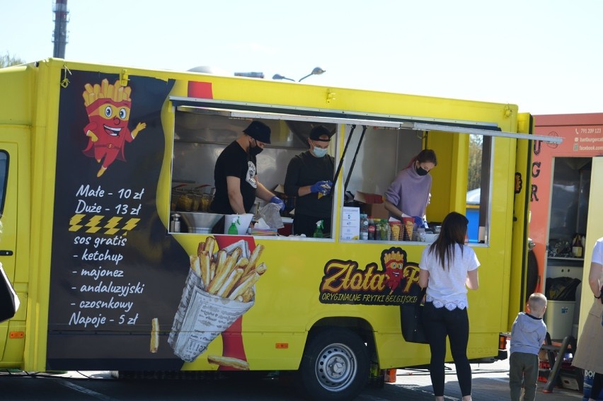 Zlot food trucków w Bełchatowie, 9.05.2021