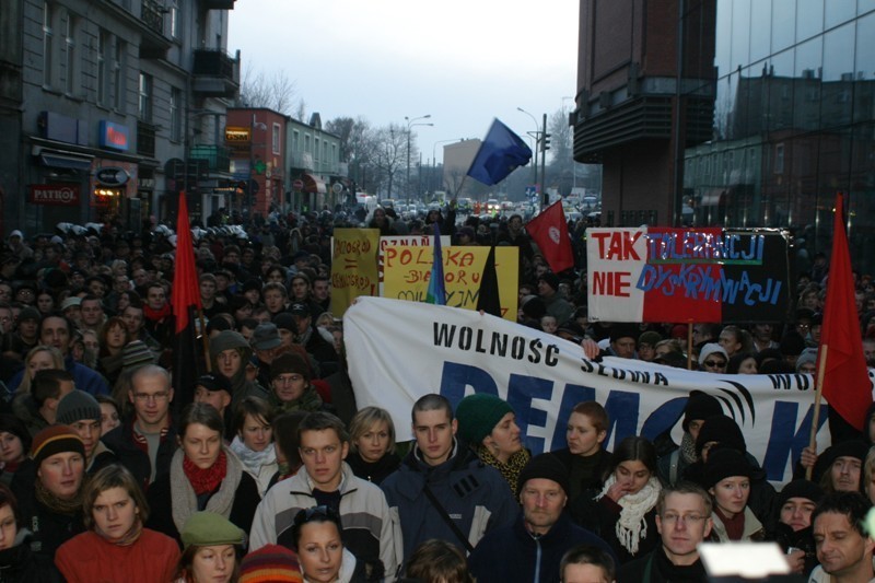 Drugi Marsz Równości miał się odbyć w listopadzie 2005 roku....
