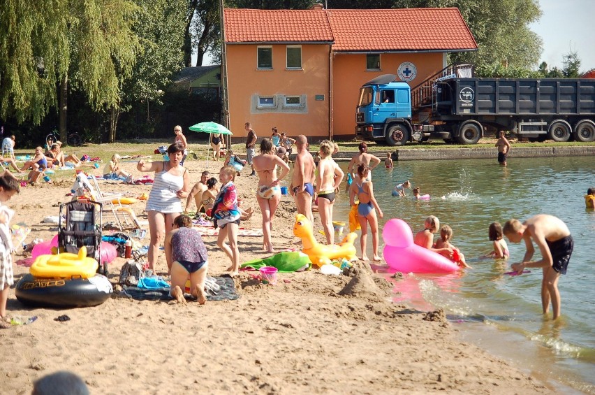 Zbąszyń. Wielkie plażowanie. Łazienki jak nowe. [ZDJĘCIA]