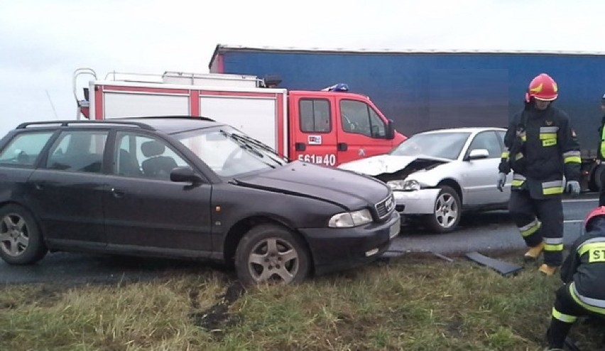 Wypadek w miejscowości Dobra Nadzieja [ZDJĘCIA]