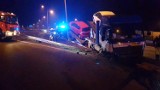 Wypadek (kolizja) ciężarówki z lawetą na drodze S8 w Wolborzu. Wyjazd na Warszawę był zablokowany