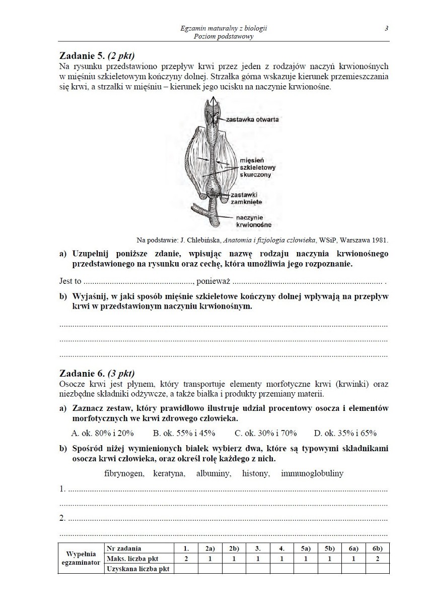 Biologia, poziom podstawowy - str. 3

Zobacz także: Matura...