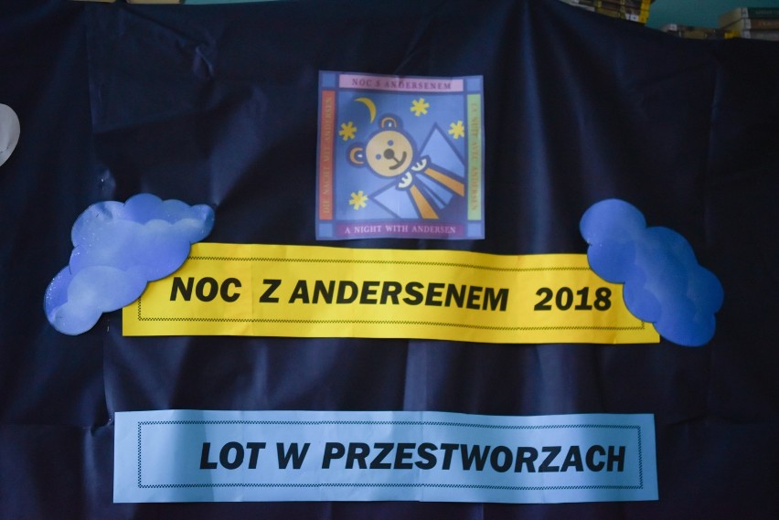 Lubliniec: „Noc z Andersenem” w Miejsko – Powiatowej Bibliotece Publicznej [zdjęcia]