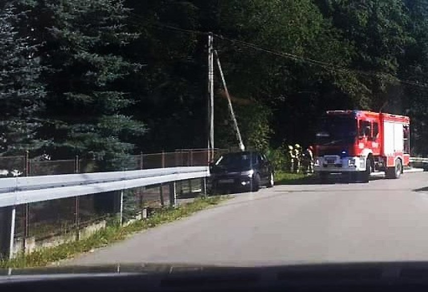 Tragedia we wsi Krosna. Martwego mężczyznę znaleziono w potoku