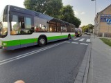 Ostre hamowanie autobusu w Szczecinku. Są poszkodowani [zdjęcia]