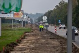 Buspas powstaje w Myślęcinku w Bydgoszczy. Budowa w końcu ruszyła [zdjęcia]