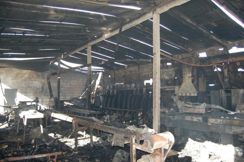 Gmina Człuchów. W Kołdowie spaliła się stolarnia. Straty to pół miliona złotych (zdjęcia)