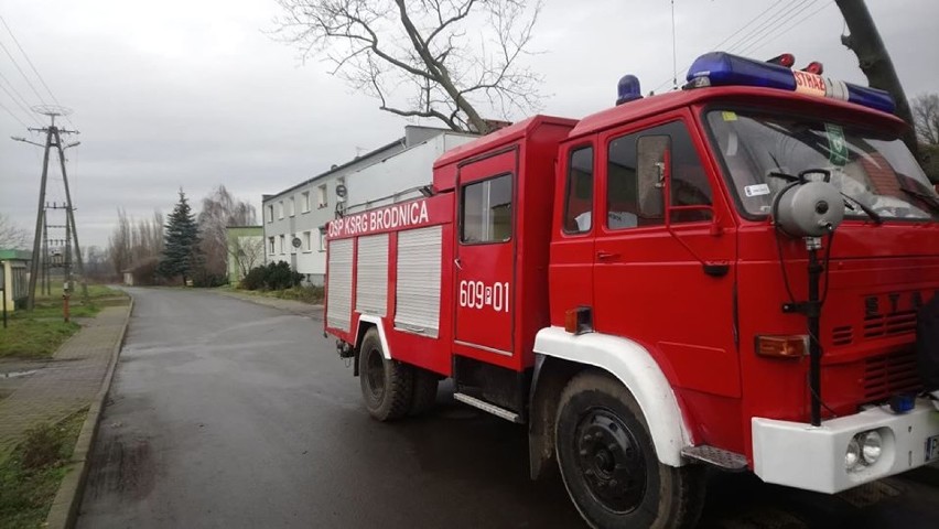 Pech nie opuszcza druhów z OSP Brodnica. Ich wóz znów nie...