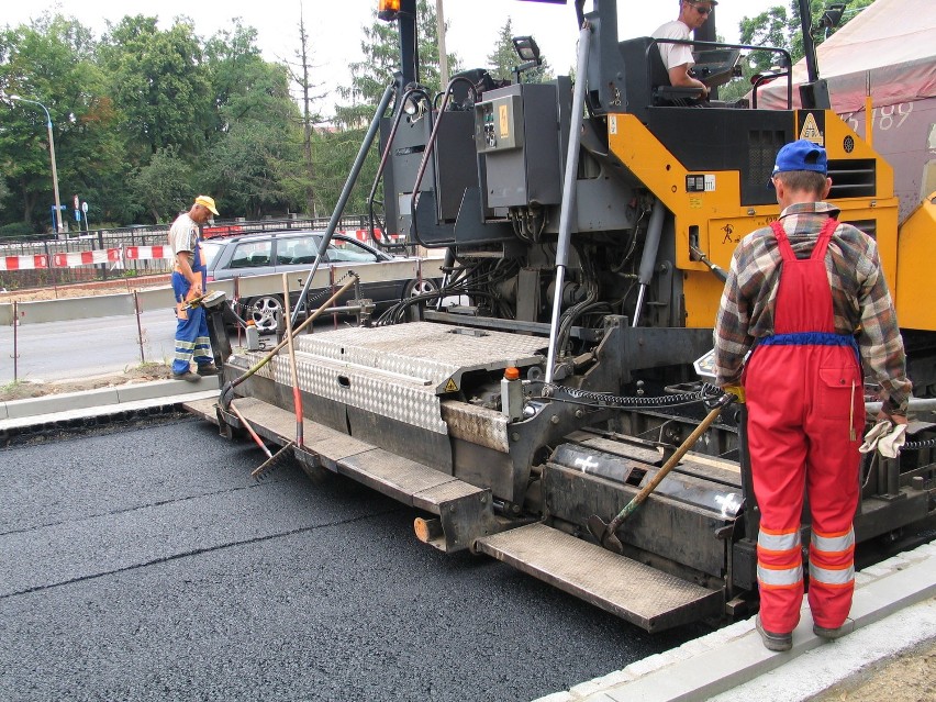 Głogów: Remont ul. Wały Chrobrego dobiega końca FOTO