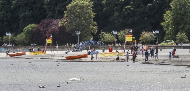 03.07.2017 gdynia, kapielisko morskie , plaza miejska w gdyni   fot. karolina misztal / polska press / dziennik baltycki