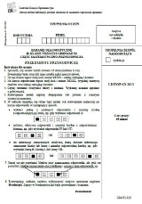 Matematyka Próbny Egzamin Gimnazjalny 2014 Operon [Arkusze, Odpowiedzi, Wyniki]