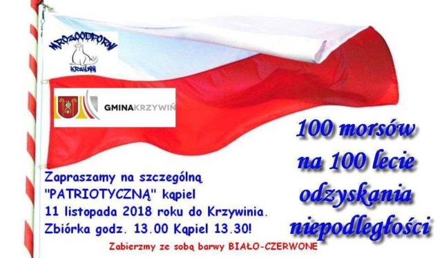 100 morsów na 100-lecie odzyskania niepodległości