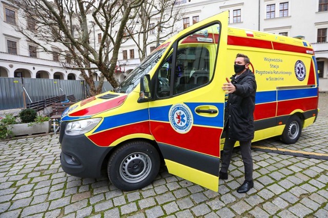 Taki ambulans trafi na wyposażenie stacji pogotowia ratunkowego w Goleniowie
