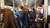 Problemy w pociągach Kolei Śląskich w Zawierciu