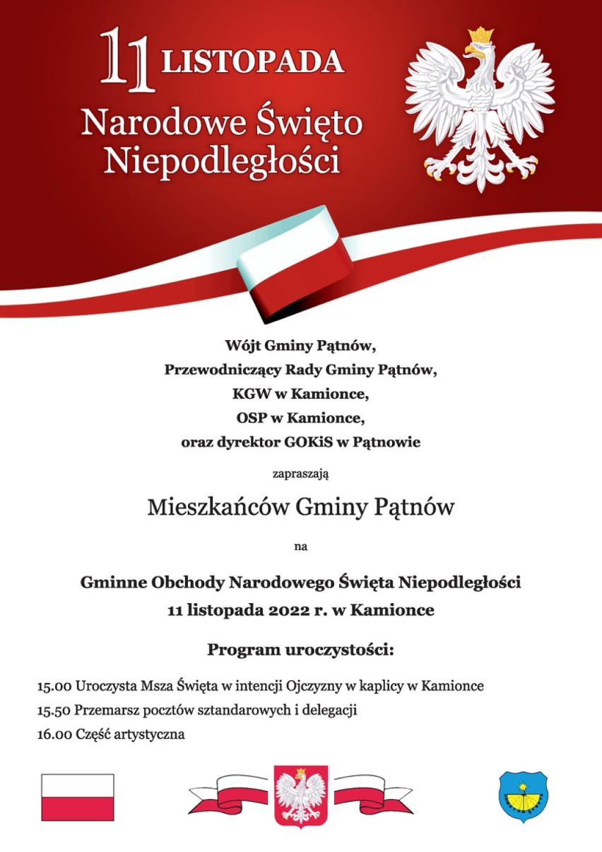 Bogaty program obchodów Święta Niepodległości w regionie - biegi, koncerty i spektakle, ogniska, spotkanie z ułanami i marsz dla Ojczyzny