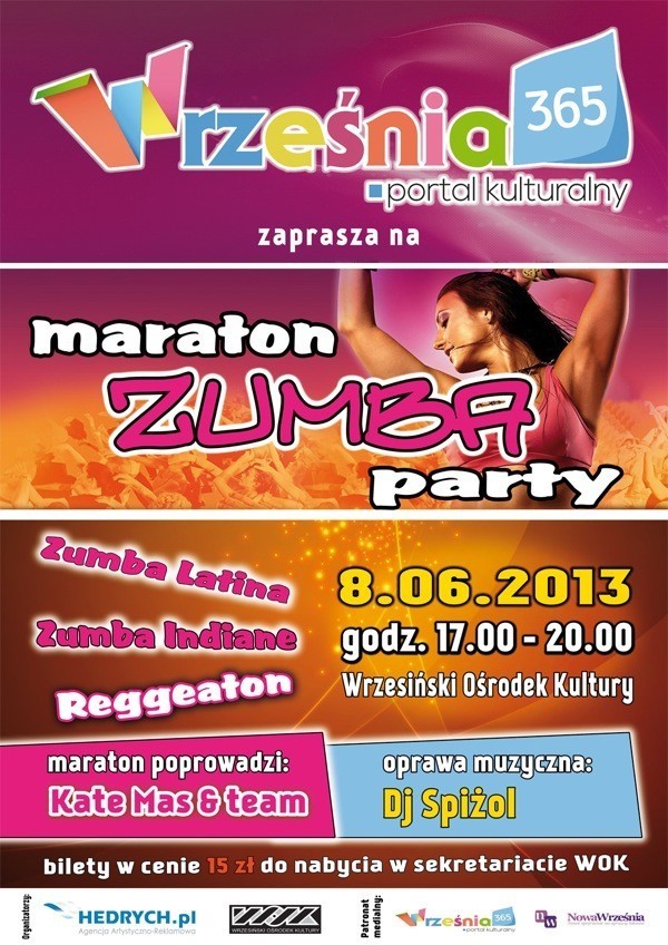 Maraton Zumba Party odbędzie się w WOK-u