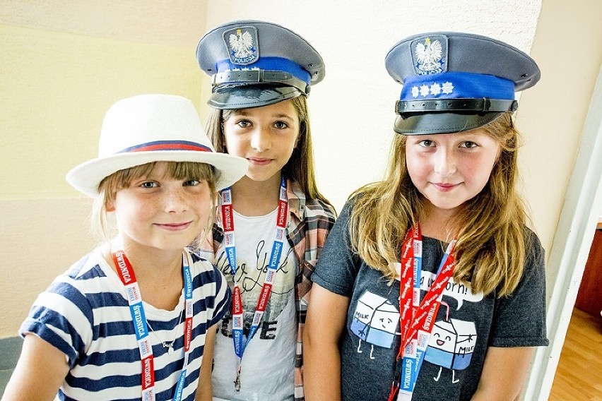 Policjanci odwiedzili Miasto Dzieci (ZDJĘCIA)