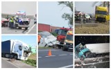 Tragiczne wypadki na drogach powiatu aleksandrowskiego w 2018 roku. 13 osób zginęło [zdjęcia]