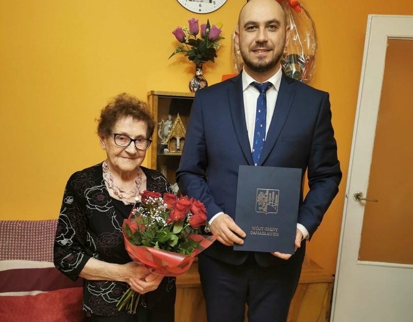 95 urodziny Pani Marianny Kasperkowiak z Damasławka