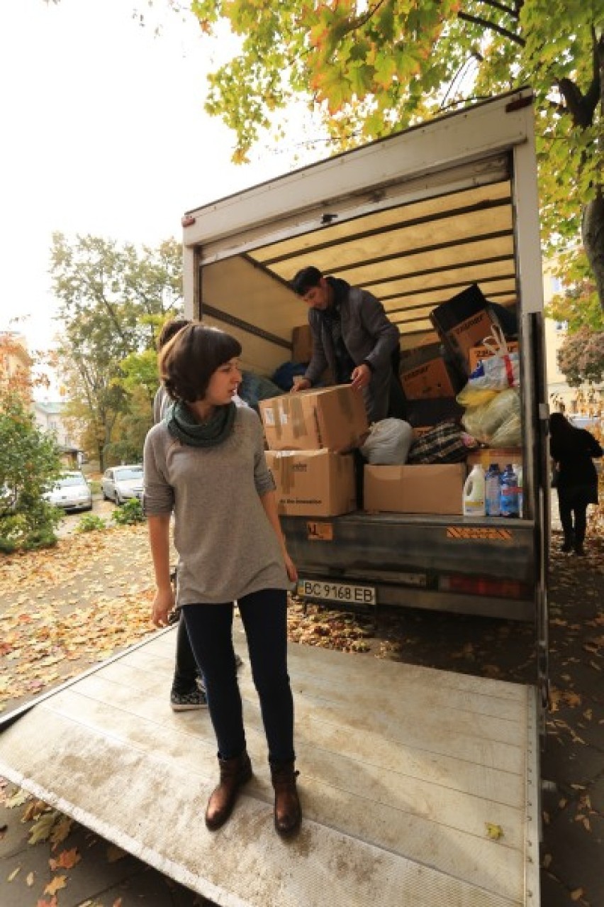Przekażą dary dla uchodźców ze wschodniej Ukrainy [zdjęcia]