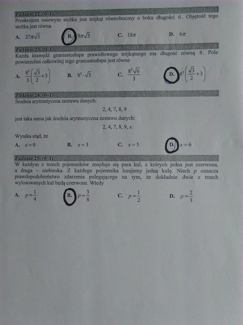 Matura 2015 matematyka poziom podstawowy [ARKUSZE,...