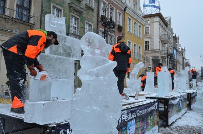 festiwal rzeźby lodowej 2012, rzeźby lodowe