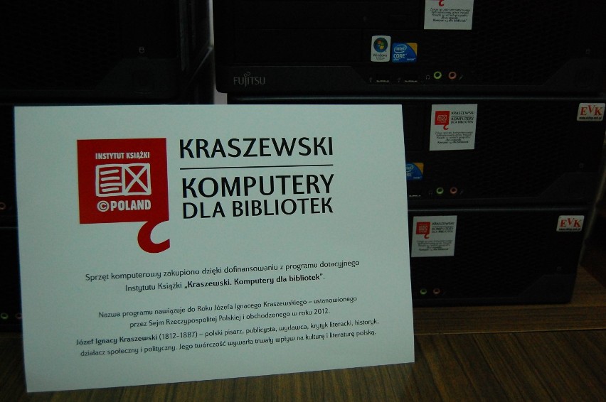 Nowe komputery biblioteki w Świętochłowicach