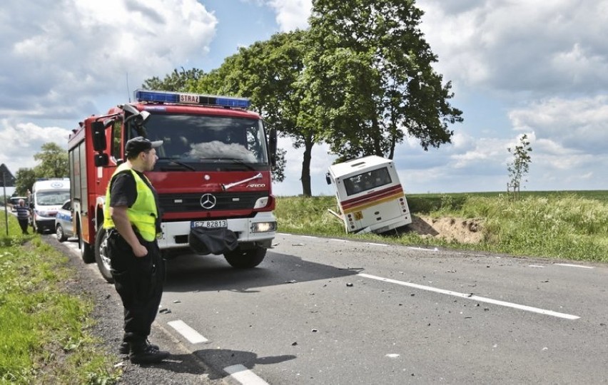 Do bardzo poważnego wypadku doszło w środę, 31 maja, koło...