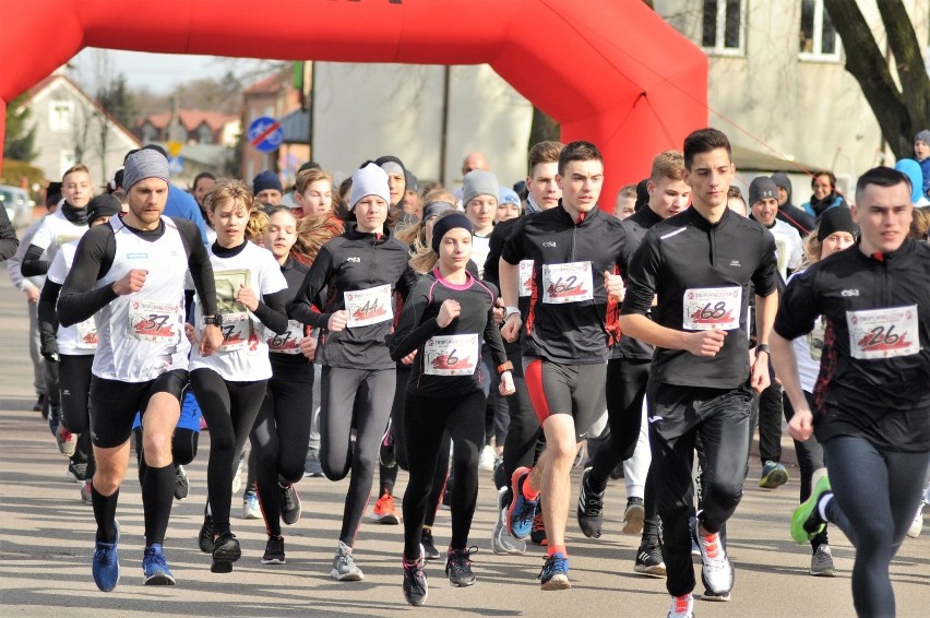 Maków Maz. Bieg Pamięci Żołnierzy Wyklętych "Tropem Wilczym", 1.03.2020. Zdjęcia