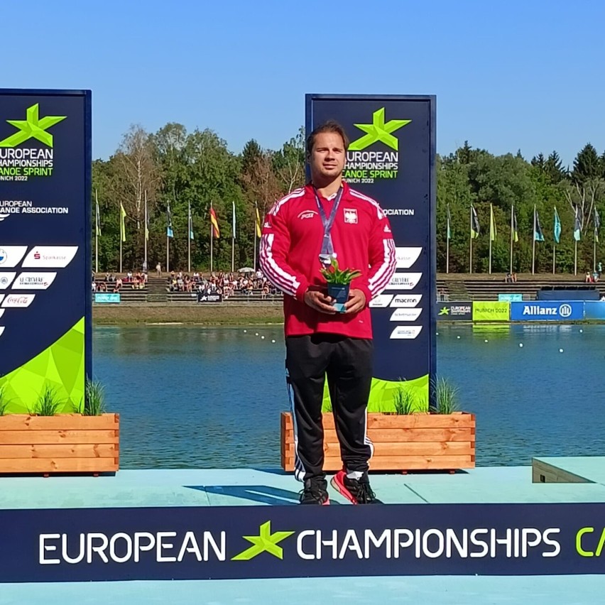 Mateusz Surwiło zdobył srebrny medal mistrzostw europejskich w Monachium