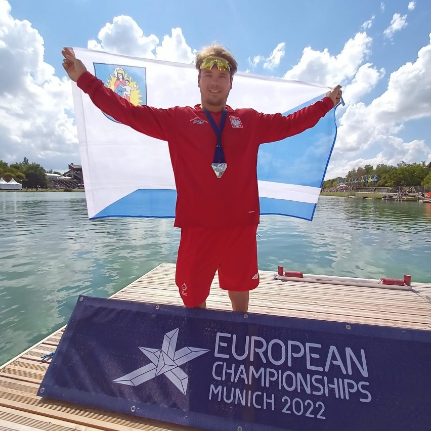 Mateusz Surwiło zdobył srebrny medal mistrzostw europejskich w Monachium