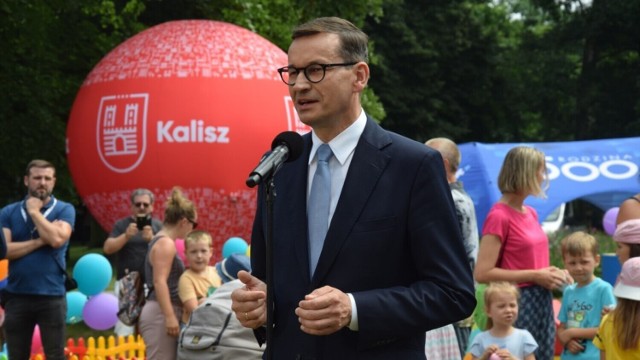 Premier Mateusz Morawiecki w Kaliszu. Znamy koszty pikniku z udziałem szefa rządu