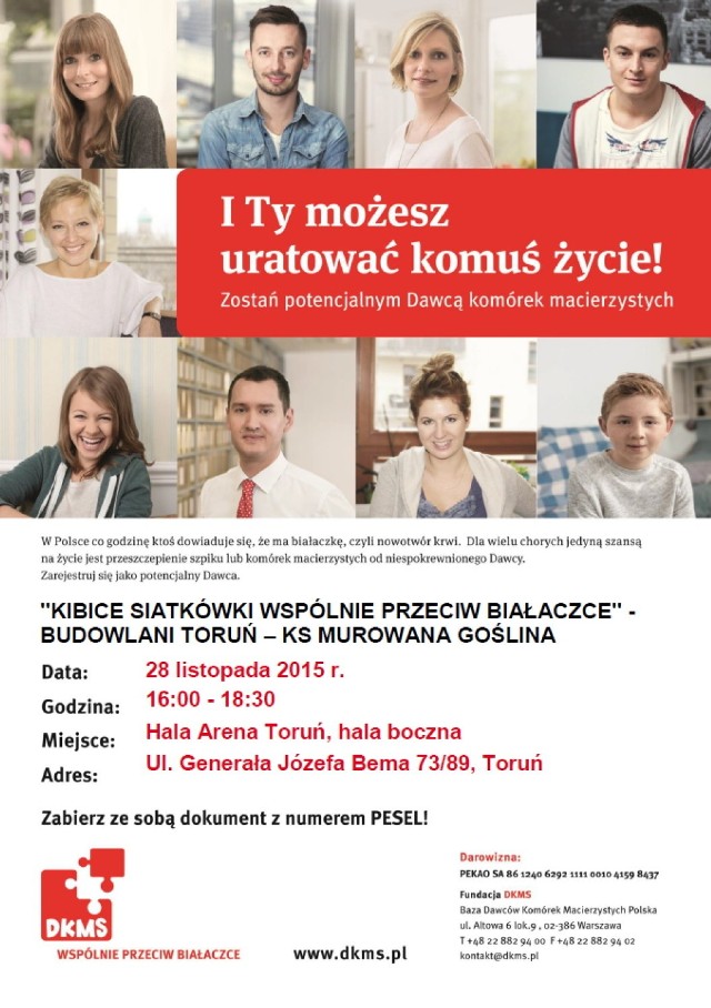 Budowlani i DKMS - Razem przeciwko białaczce!