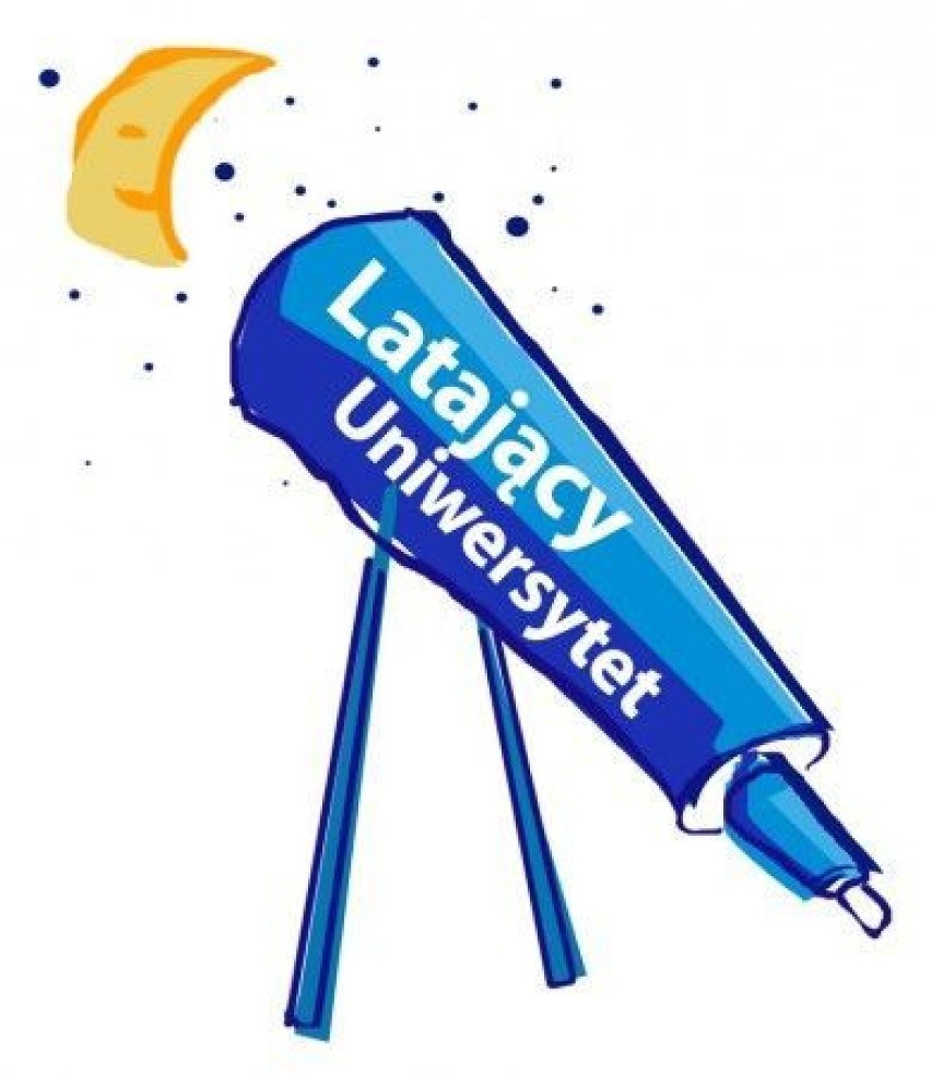 Logo projektu "Latający Uniwersytet"