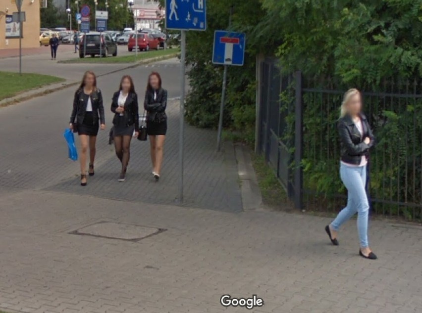 Moda na ulicach Sieradza. Stylizacje mieszkańców uchwycone przez Google Street View. ZDJĘCIA
