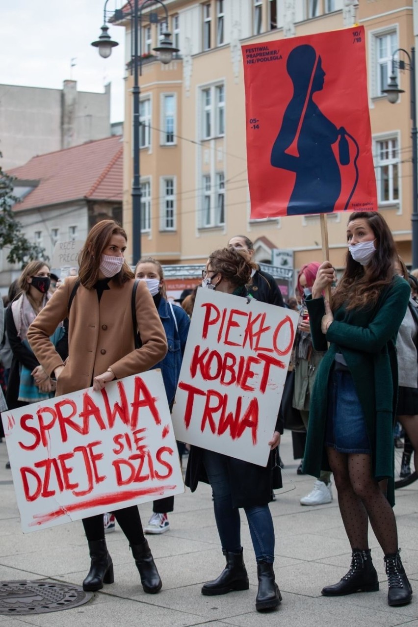 "Pogrzeb praw kobiet" w Bydgoszczy