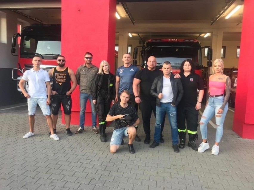 "Nim świat spłonie". Szczeciński raper Sobota nagrał teledysk ze strażakami ochotnikami ZDJĘCIA, WIDEO