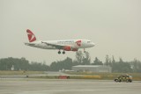 Pierwszy samolot Czech Airlines wylądował w Łodzi [ZDJĘCIA]