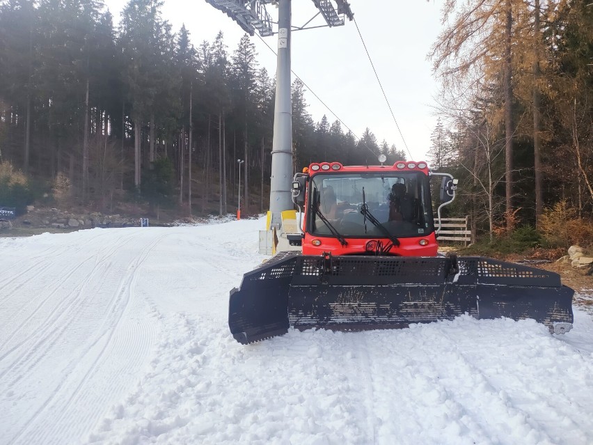 Ratraki są już na stoku w Karpaczu