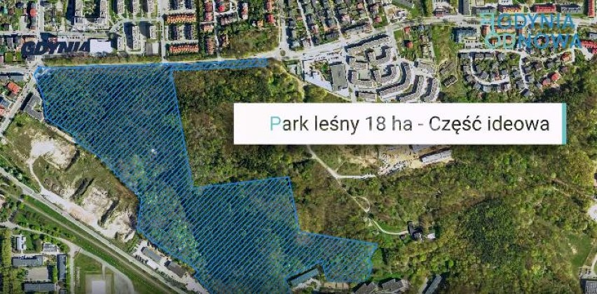Gdynia: Nowy park i trakt pieszy na Oksywiu? Architekci pokazali, jak to może wyglądać