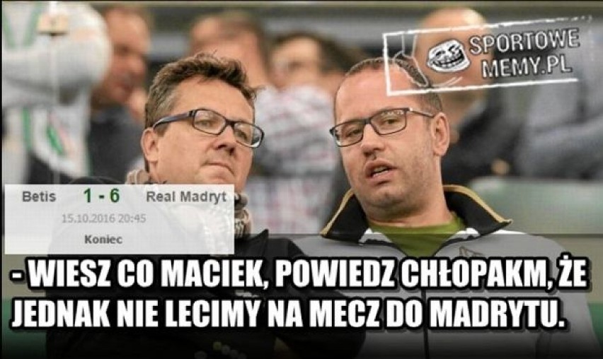 [MEMY] Real-Legia już we wtorek. Internet przygotowany na...