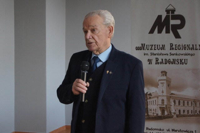Spotkanie z kpt. Michałem Ciesielskim w Muzeum Regionalnym w Radomsku