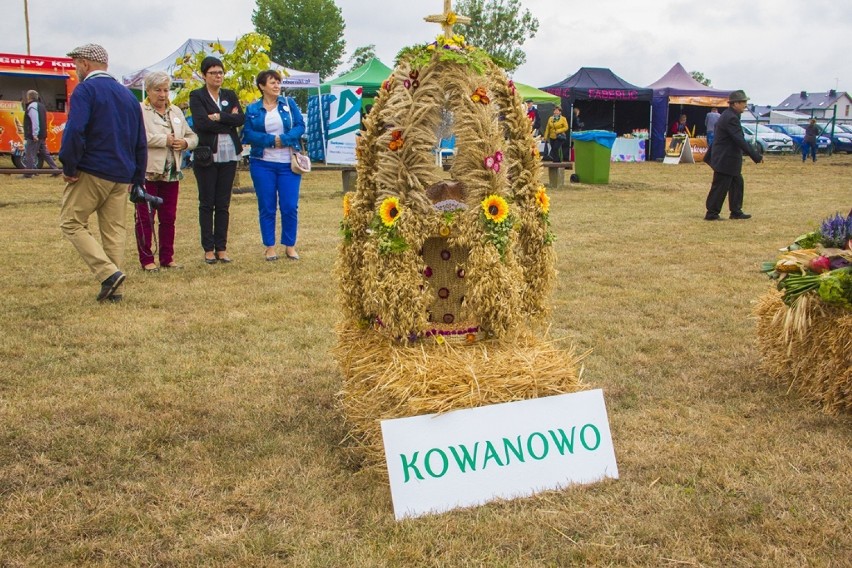 Dożynki gminne w Bogdanowie. Prezentacja wieńców [ZDJĘCIA]