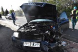 Wypadek w Krotoszycach, ranna kobieta [ZDJĘCIA]