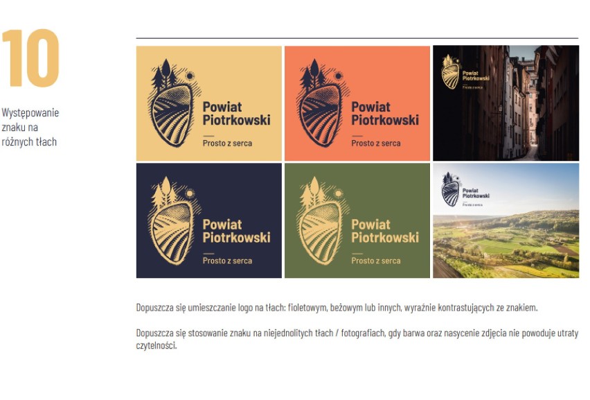 Nowe logo powiatu piotrkowskiego - Prosto z serca