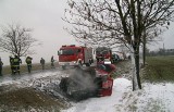 Wypadek w Gonicach. Zderzyły się dwa samochody